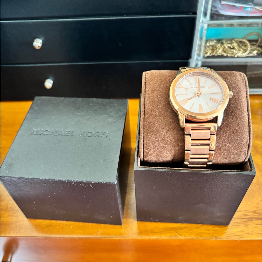 Michael Kors Rose Gold Watch
